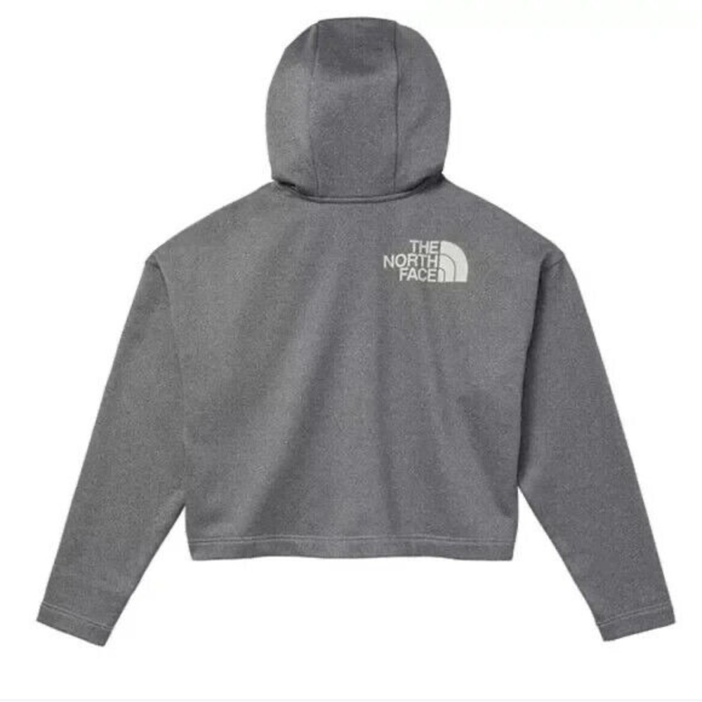 The North Face Horizon Performance Fleece Hoodie Grey Heather Women's XXL - Picture 2 of 7